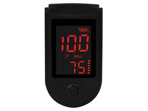 Zacurate 500DL-M Pro Series Fingertip Pulse Oximeter Black
