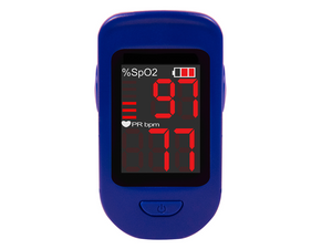 Zacurate 500BL-M Blue Fingertip Pulse Oximeter