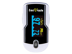 Zacurate Premium 500E White Fingertip Pulse Oximeter