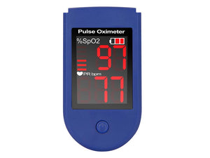 Zacurate 500CL-M Blue Fingertip Pulse Oximeter